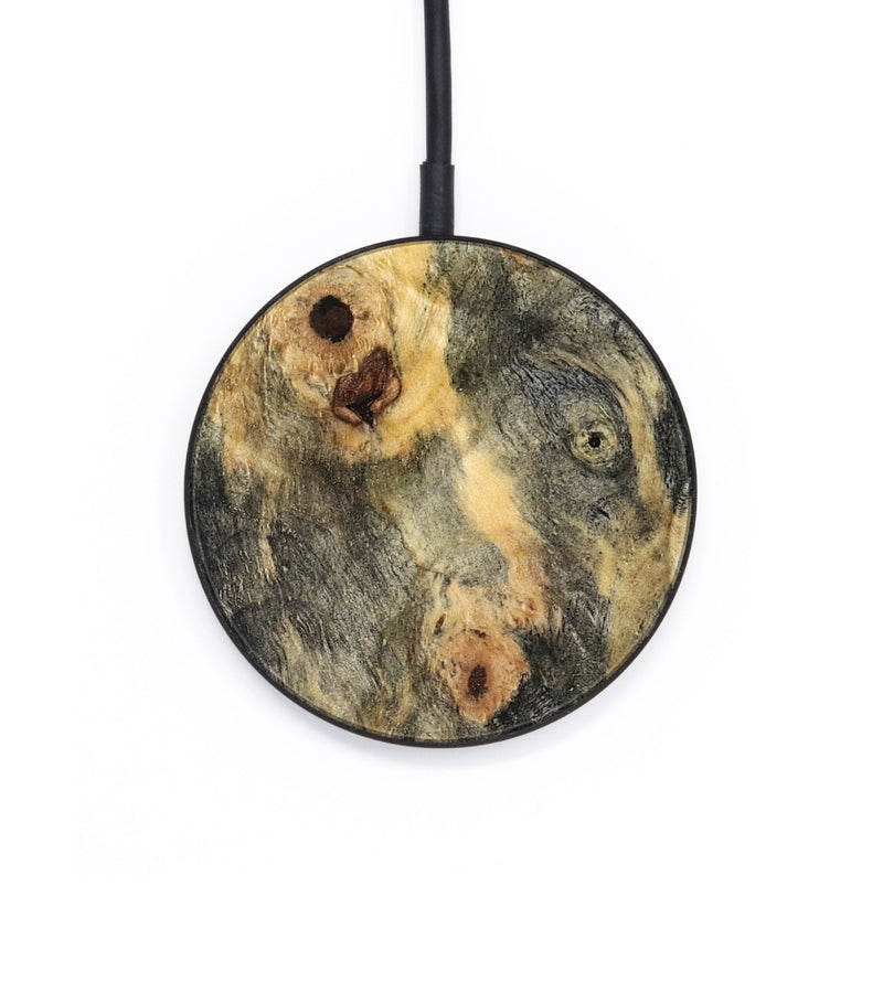 Circle Wood Wireless Charger - Rhea (Wood Burl, 820333)