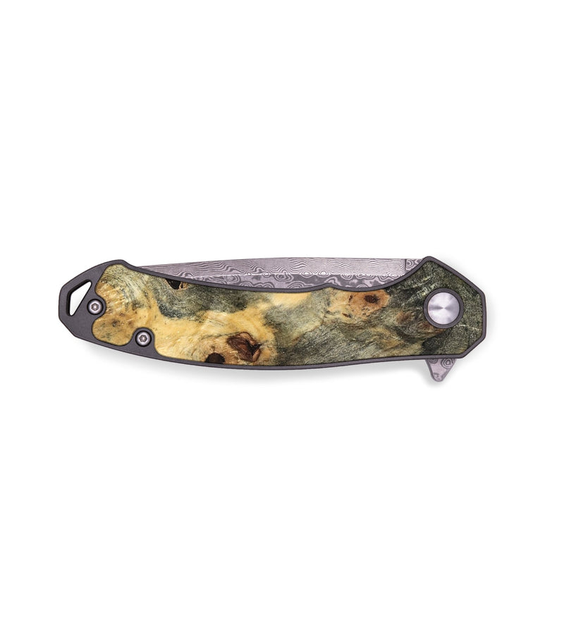 EDC Wood Pocket Knife - Rhea (Wood Burl, 820333)