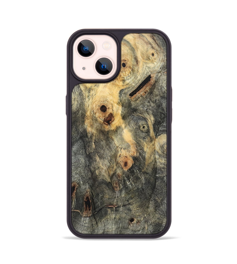 iPhone 14 Wood Phone Case - Rhea (Wood Burl, 820333)