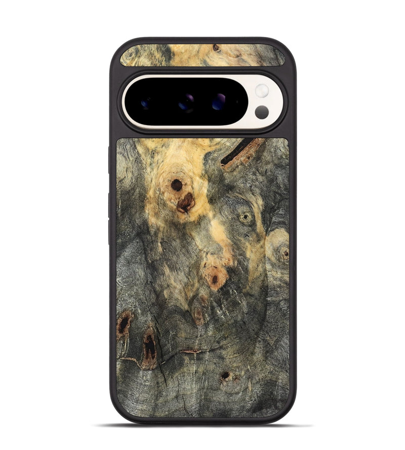 Pixel 9 Wood Phone Case - Rhea (Wood Burl, 820333)