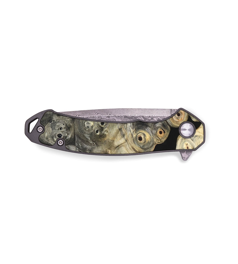 EDC Wood Pocket Knife - Hattie (Wood Burl, 820334)