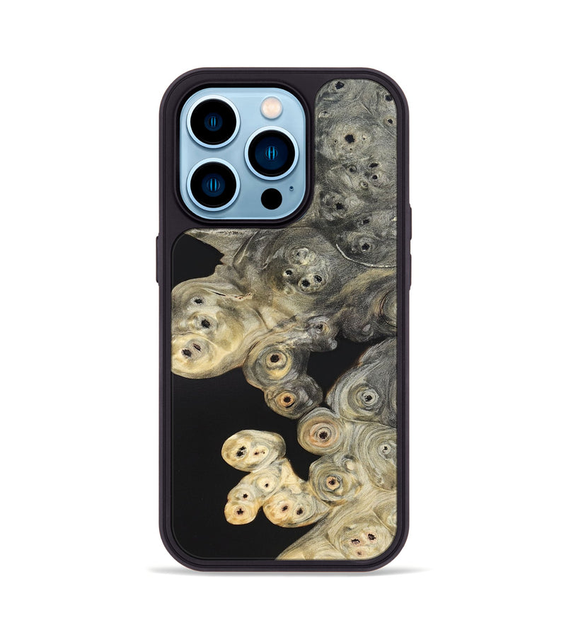 iPhone 14 Pro Wood Phone Case - Hattie (Wood Burl, 820334)