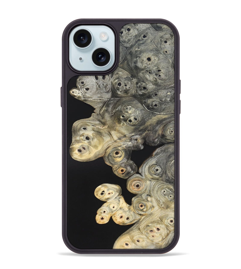 iPhone 15 Plus Wood Phone Case - Hattie (Wood Burl, 820334)