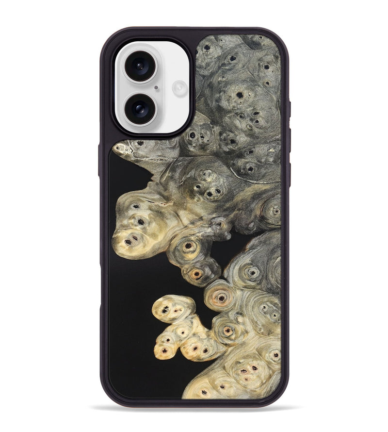 iPhone 16 Plus Wood Phone Case - Hattie (Wood Burl, 820334)