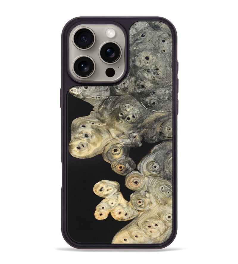 iPhone 16 Pro Max Wood Phone Case - Hattie (Wood Burl, 820334)