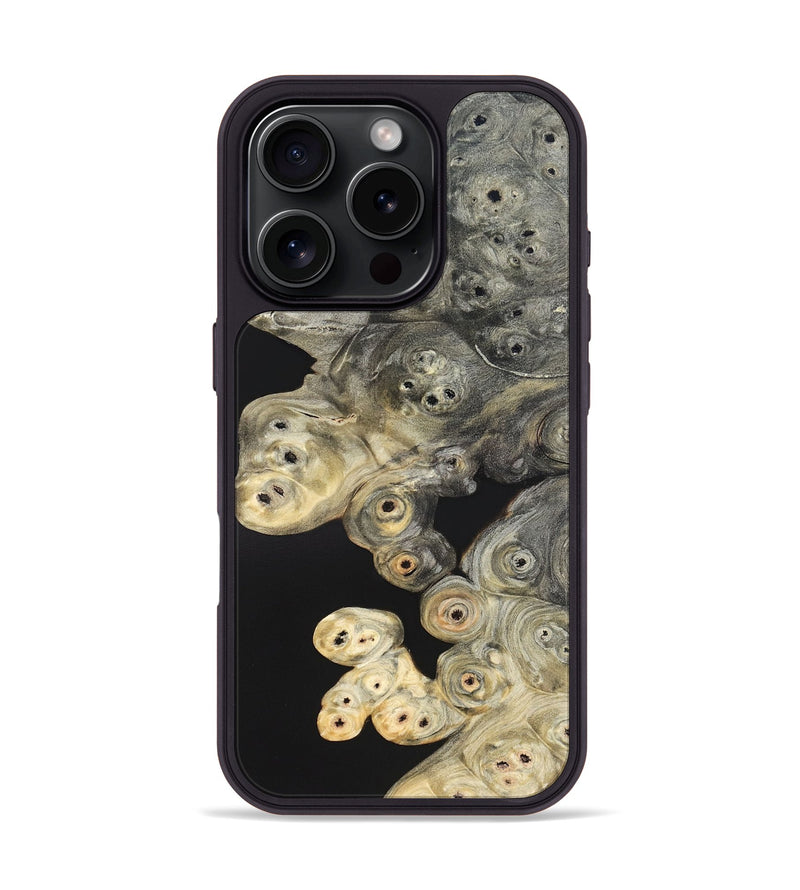iPhone 16 Pro Wood Phone Case - Hattie (Wood Burl, 820334)