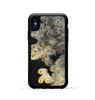 iPhone Xs Wood Phone Case - Hattie (Wood Burl, 820334)