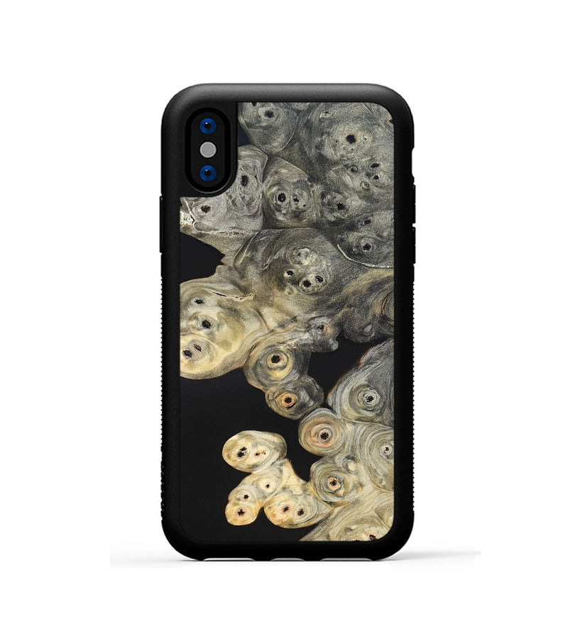 iPhone Xs Wood Phone Case - Hattie (Wood Burl, 820334)