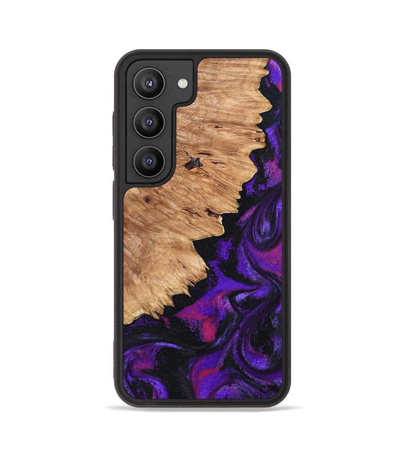 Galaxy S23 Wood Phone Case - Alford (Purple, 820335)
