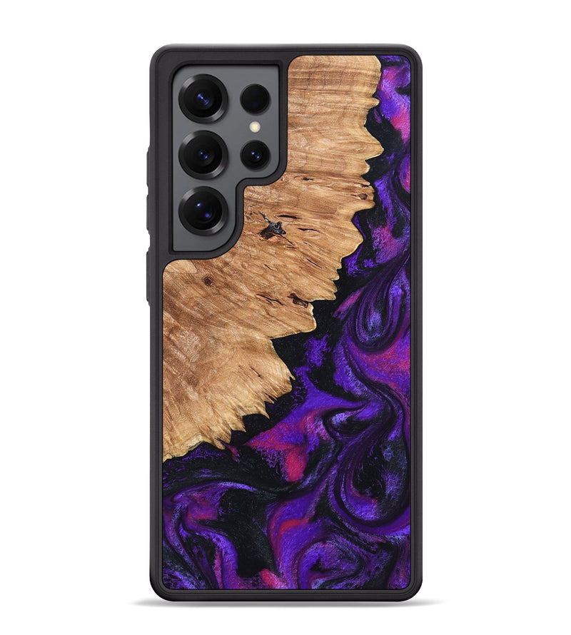 Galaxy S25 Ultra Wood Phone Case - Alford (Purple, 820335)