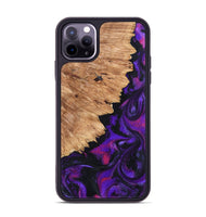iPhone 11 Pro Max Wood Phone Case - Alford (Purple, 820335)