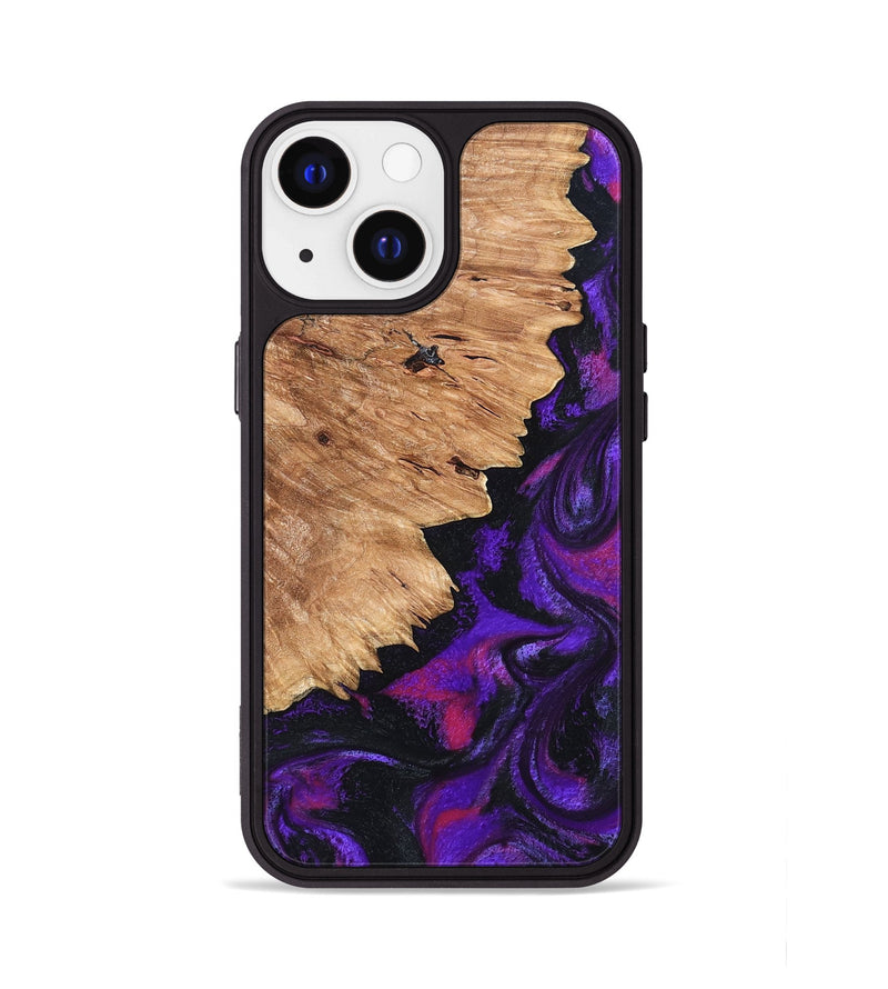 iPhone 13 Wood Phone Case - Alford (Purple, 820335)