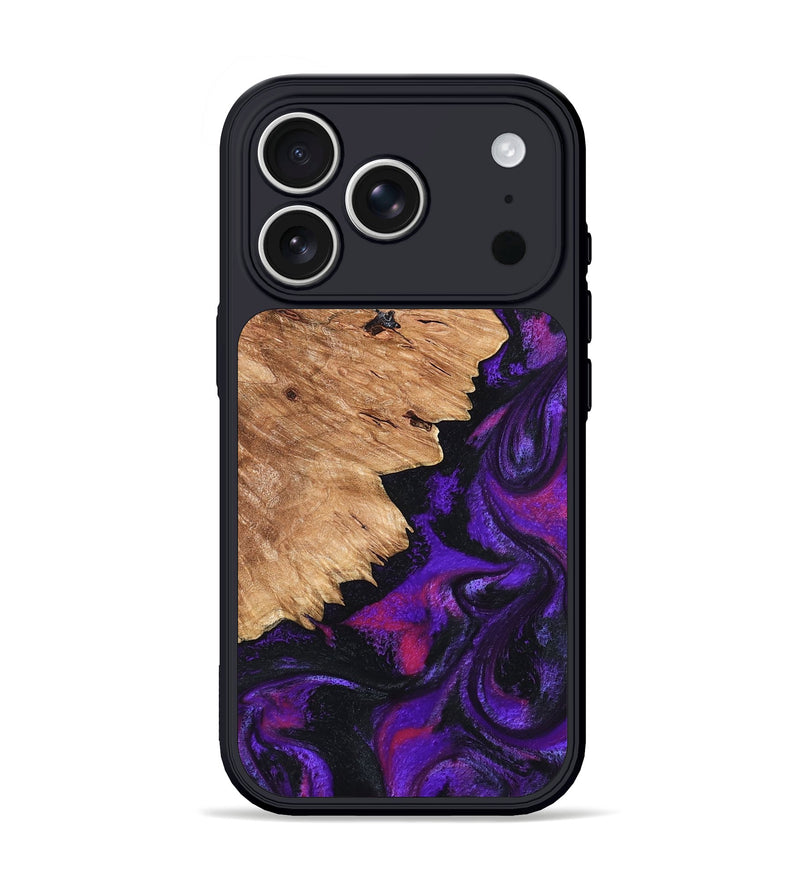 iPhone 17 Pro Wood Phone Case - Alford (Purple, 820335)