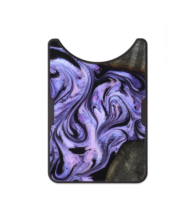 Alloy Wood Wallet - Adrien (Purple, 820336)