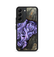 Galaxy S22 Wood Phone Case - Adrien (Purple, 820336)