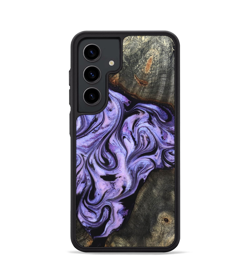 Galaxy S24 Wood Phone Case - Adrien (Purple, 820336)