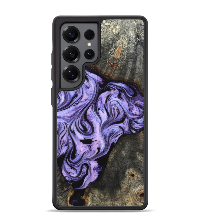 Galaxy S25 Ultra Wood Phone Case - Adrien (Purple, 820336)