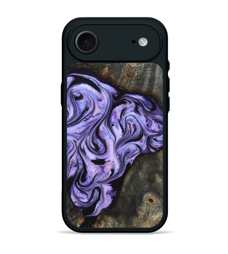 iPhone 17 Air Wood Phone Case - Adrien (Purple, 820336)