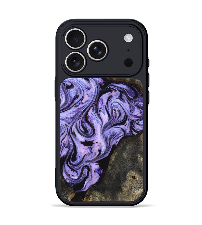 iPhone 17 Pro Wood Phone Case - Adrien (Purple, 820336)