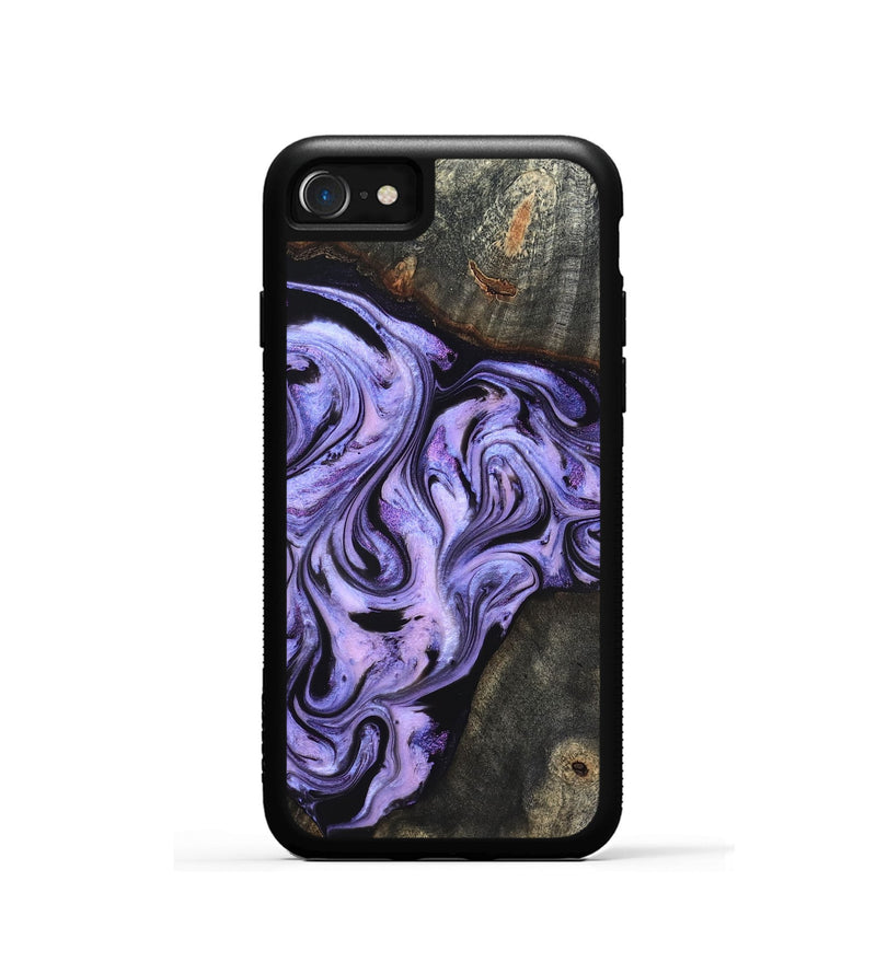 iPhone SE Wood Phone Case - Adrien (Purple, 820336)