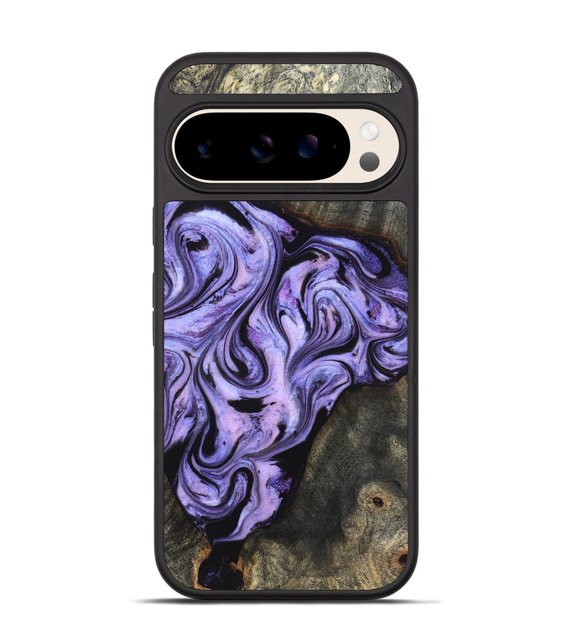 Pixel 10 Pro Wood Phone Case - Adrien (Purple, 820336)