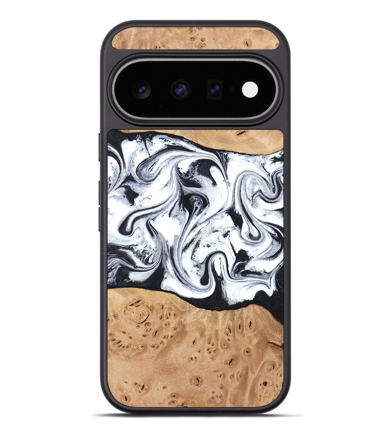 Pixel 11 Pro XL Wood Phone Case - Kaleena (Black & White, 820338)