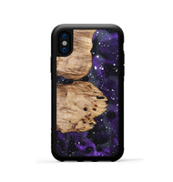 iPhone Xs Wood Phone Case - Jream (Cosmos, 820339)