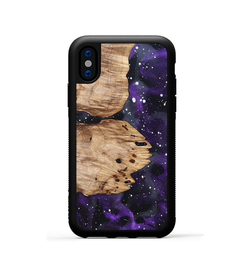 iPhone Xs Wood Phone Case - Jream (Cosmos, 820339)