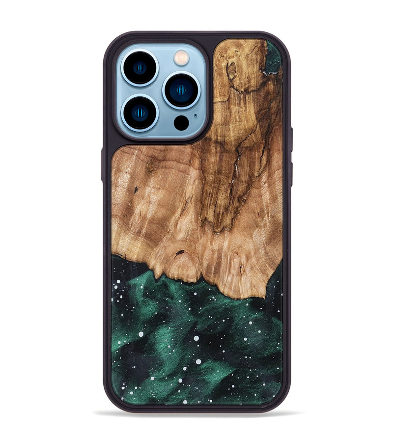 iPhone 14 Pro Max Wood Phone Case - Caryn (Cosmos, 820340)