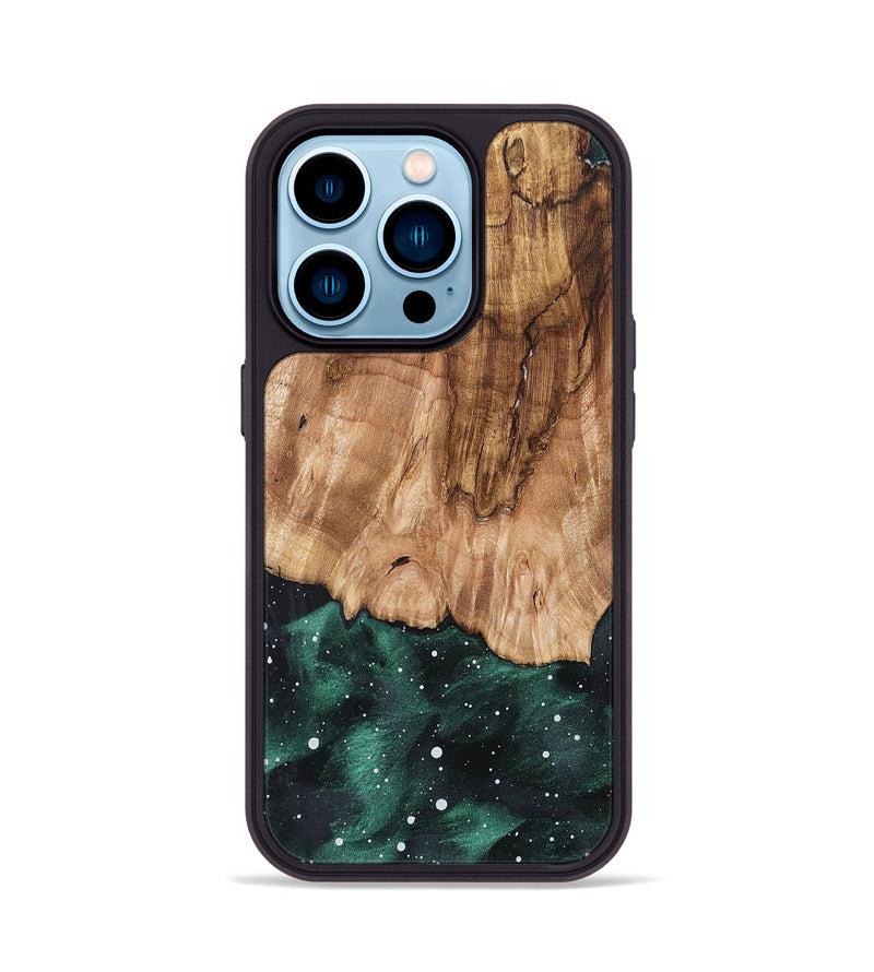 iPhone 14 Pro Wood Phone Case - Caryn (Cosmos, 820340)
