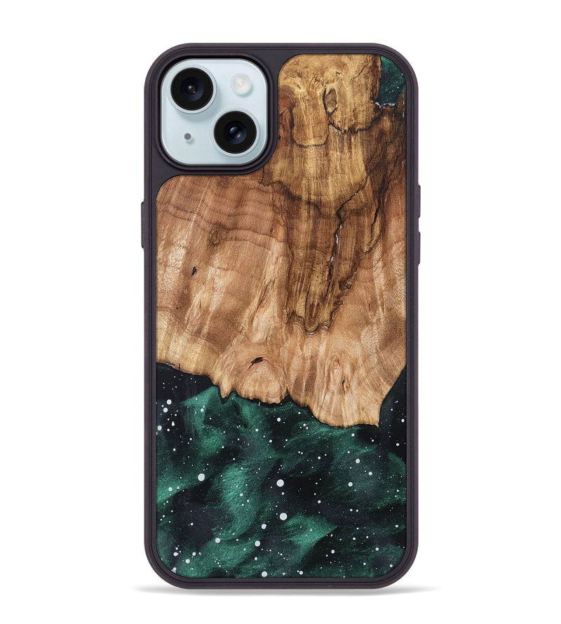 iPhone 15 Plus Wood Phone Case - Caryn (Cosmos, 820340)