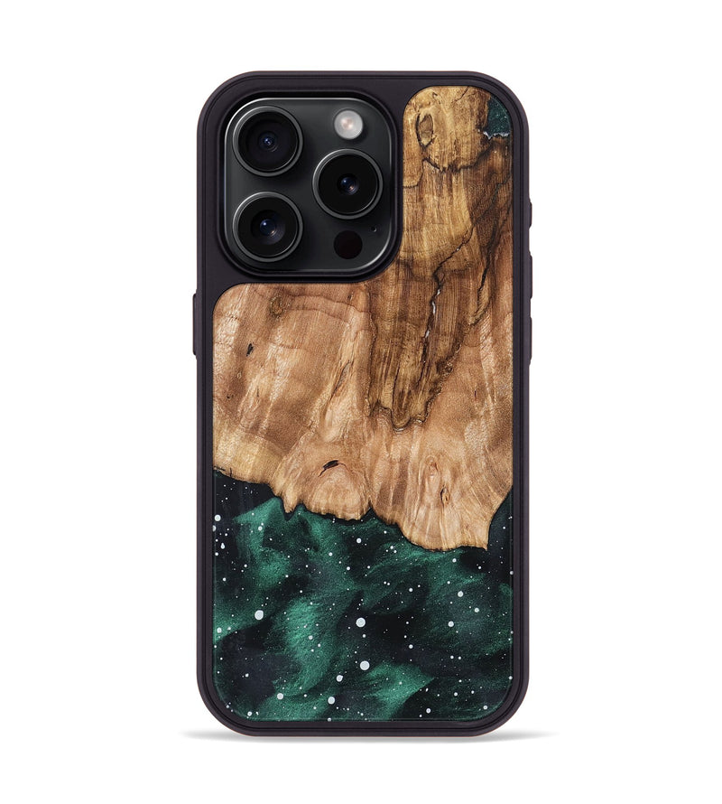 iPhone 15 Pro Wood Phone Case - Caryn (Cosmos, 820340)