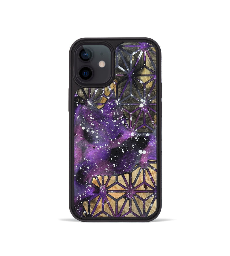 iPhone 12 mini Wood Phone Case - Clarisa (Cosmos, 820342)