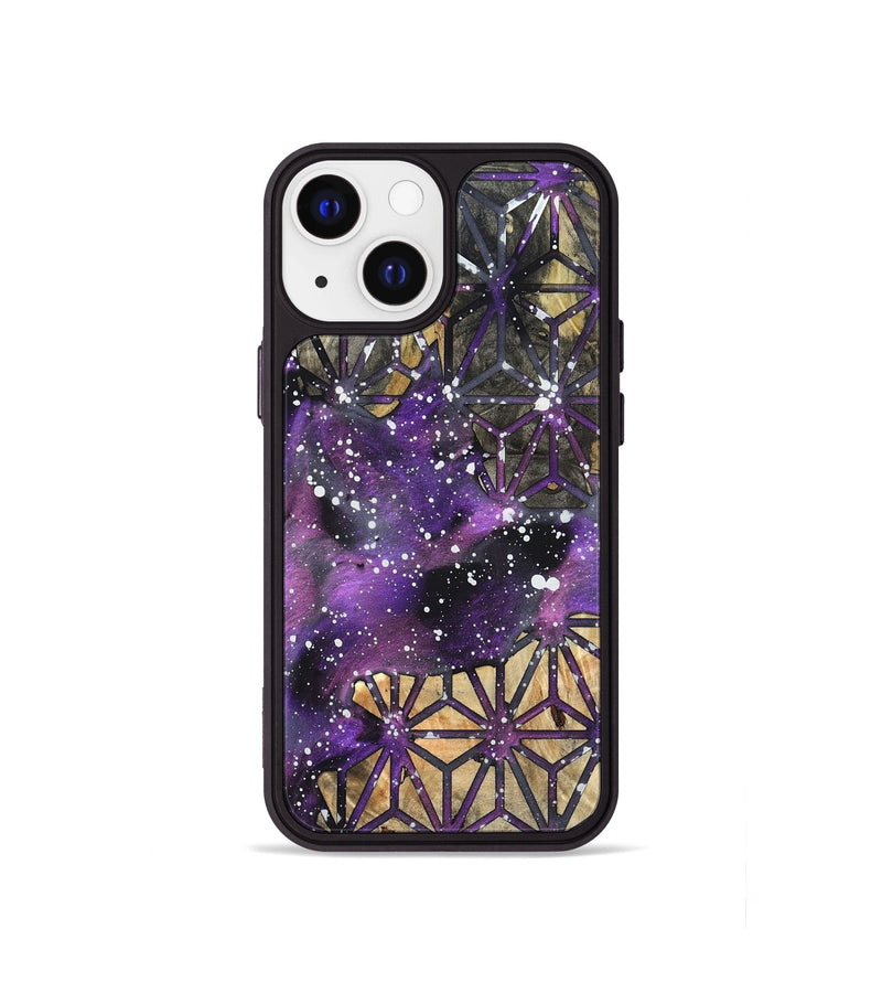 iPhone 13 mini Wood Phone Case - Clarisa (Cosmos, 820342)