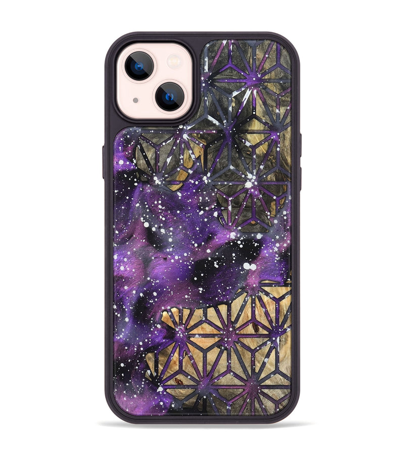 iPhone 14 Plus Wood Phone Case - Clarisa (Cosmos, 820342)