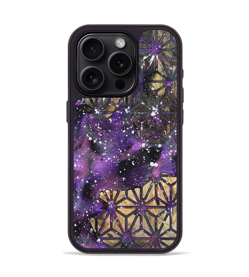 iPhone 15 Pro Wood Phone Case - Clarisa (Cosmos, 820342)