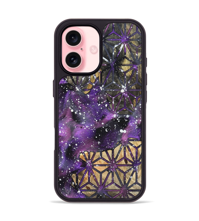 iPhone 16 Wood Phone Case - Clarisa (Cosmos, 820342)