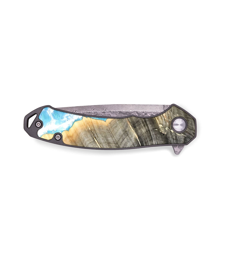 EDC Wood Pocket Knife - Kashton (Coastal, 820345)