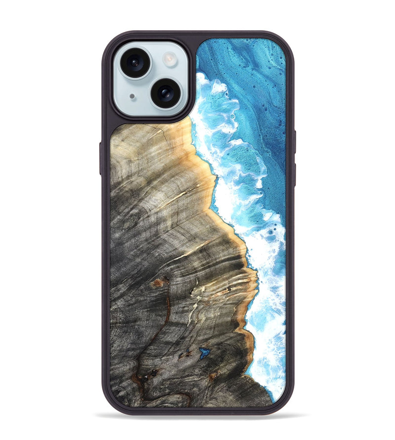 iPhone 15 Plus Wood Phone Case - Kashton (Coastal, 820345)