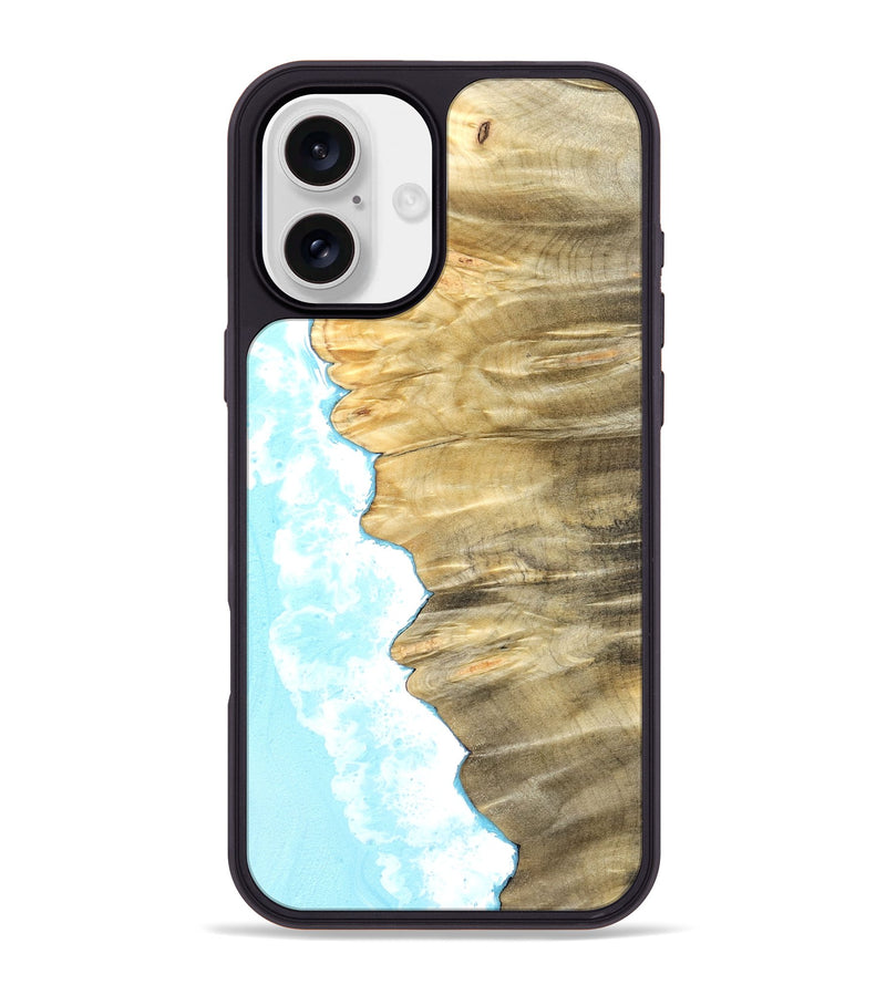 iPhone 16 Plus Wood Phone Case - Collin (Coastal, 820346)