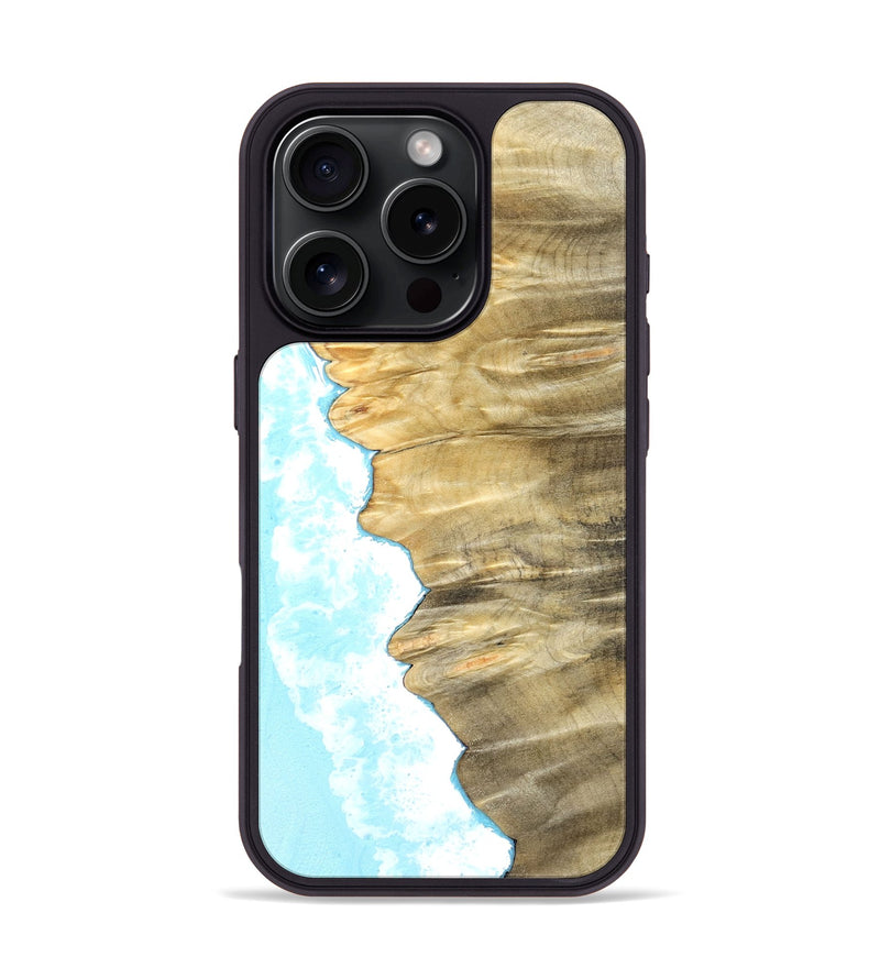 iPhone 16 Pro Wood Phone Case - Collin (Coastal, 820346)