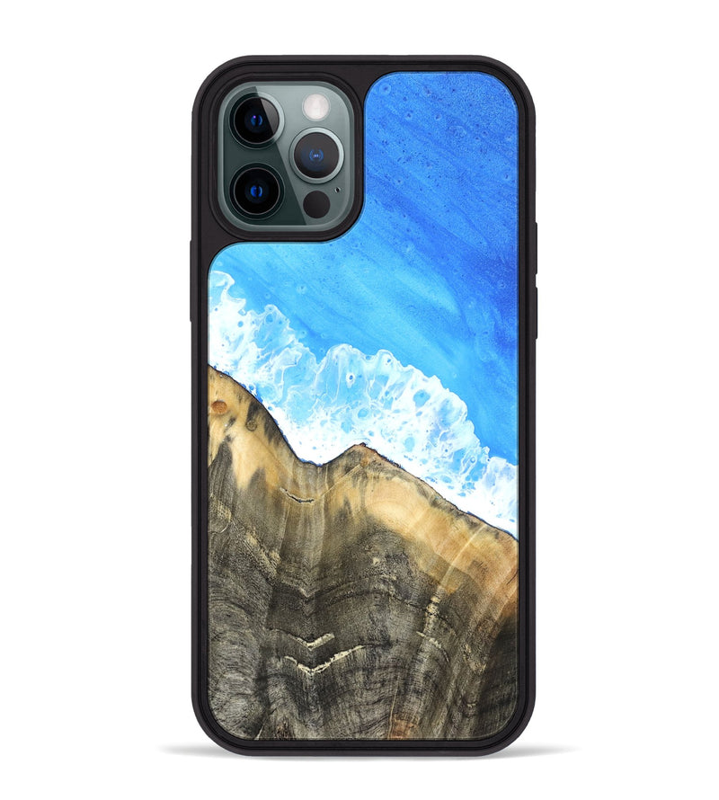 iPhone 12 Pro Max Wood Phone Case - Alexa (Coastal, 820347)