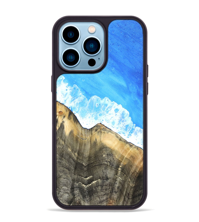 iPhone 14 Pro Max Wood Phone Case - Alexa (Coastal, 820347)