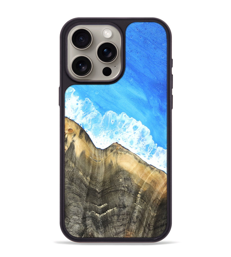 iPhone 15 Pro Max Wood Phone Case - Alexa (Coastal, 820347)