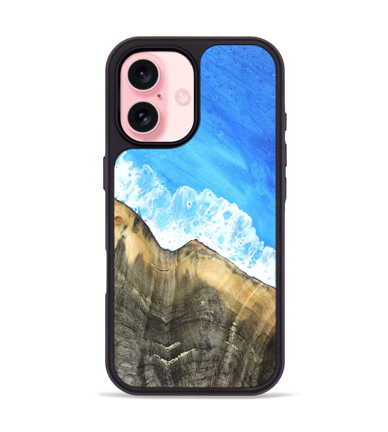 iPhone 16 Wood Phone Case - Alexa (Coastal, 820347)