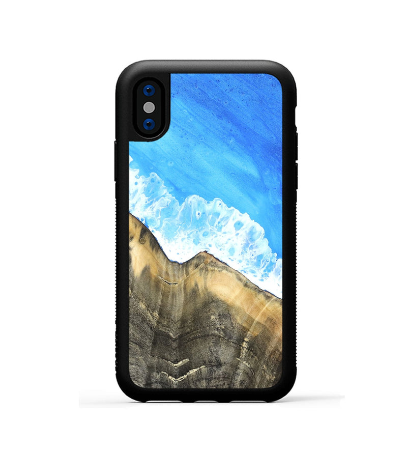 iPhone Xs Wood Phone Case - Alexa (Coastal, 820347)