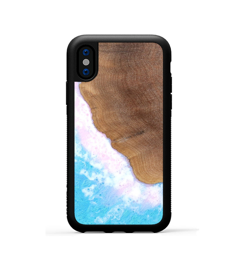 iPhone Xs Wood Phone Case - Lucian (Coastal, 820349)