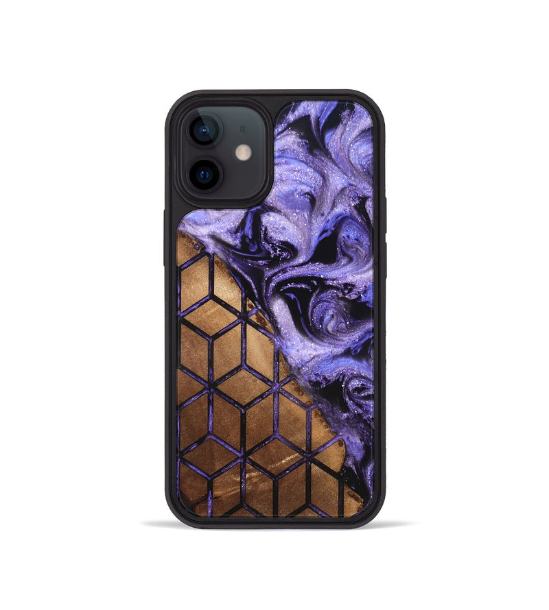 iPhone 12 mini Wood Phone Case - Aryanna (Pattern, 820350)