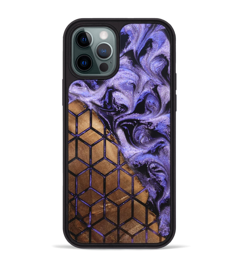 iPhone 12 Pro Max Wood Phone Case - Aryanna (Pattern, 820350)
