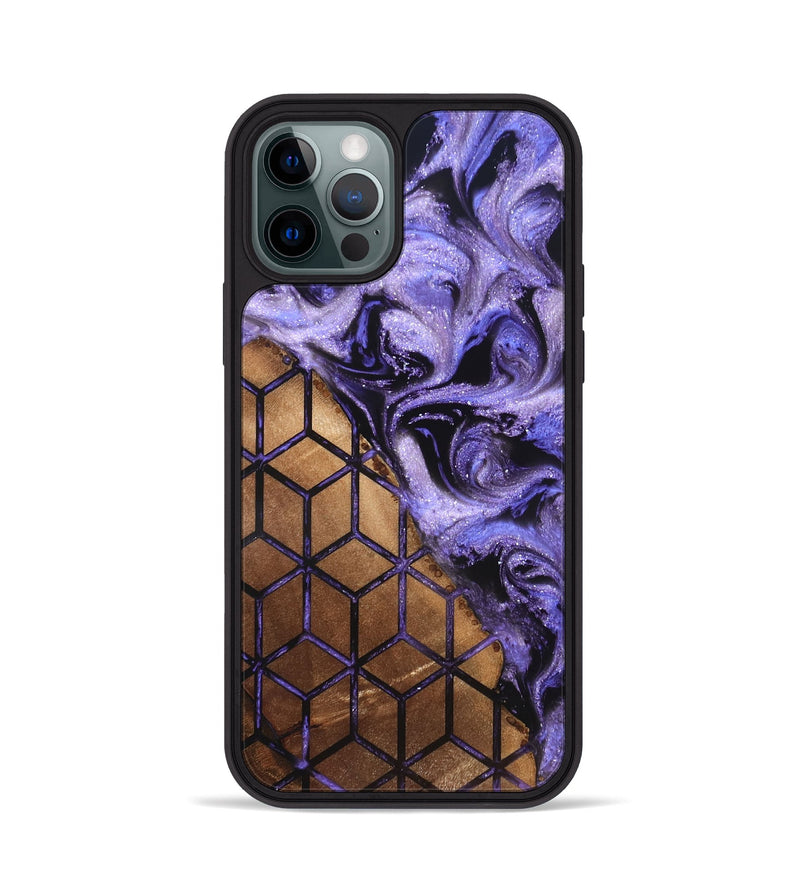 iPhone 12 Pro Wood Phone Case - Aryanna (Pattern, 820350)